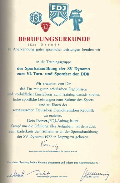 Foto Quelle: © SG Dynamo Wismar e.V.