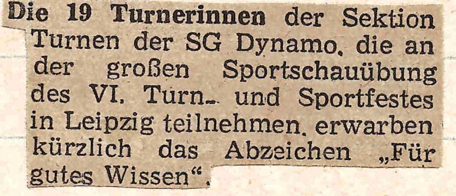 Foto Quelle: © SG Dynamo Wismar e.V.